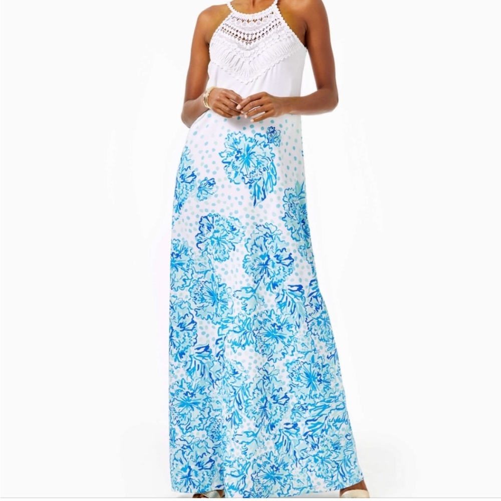 Lilly Pulitzer Karma Camellia Maxi Dress
